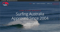 Desktop Screenshot of learntosurfnewcastle.com
